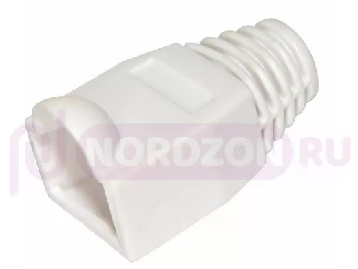 КОЛПАЧОК для штекера 8P8C 8-и контактного  (для комп.вит.пары) RJ-45 белый REXANT