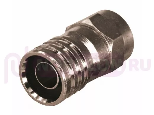 Штекер F-тип ОБЖИМНОЙ на кабель RG6 (тип 5)  (03-002-В) REXANT  диаметр 10,5мм