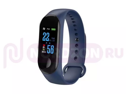 EZRA SW04 Синий cпорт браслет