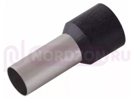 Наконечник штыревой втулочный изолированный желтый  (CE 250016 yellow) REXANT