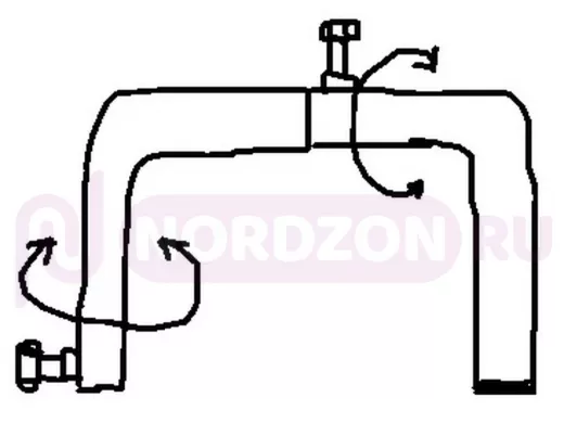 Насадка на кронштейн поворотная в 3D "MIMOMOUNT-2GR-114114" серая, для обжатых кронштейнов 32мм