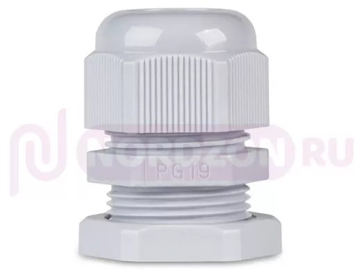 Сальник PG19, проводника 12-15мм, IP54, Smartbuy