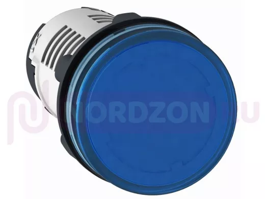 СИГНАЛЬНАЯ ЛАМПА  XB7EV06MP  22ММ 230В СИНЯЯ 