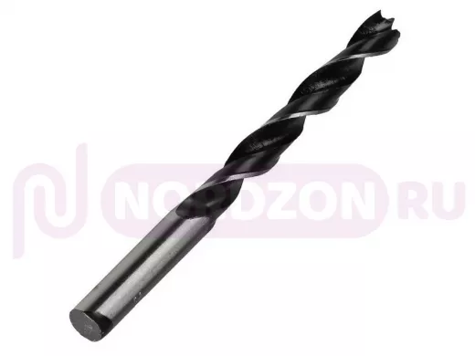Сверло по древесине,12 мм, сталь углеродистая,HRC>36,цилиндр.хвостовик