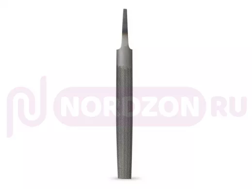 Напильник полукруглый по металлу и дереву, 200 мм,кл. №1, 12.5х3.5мм