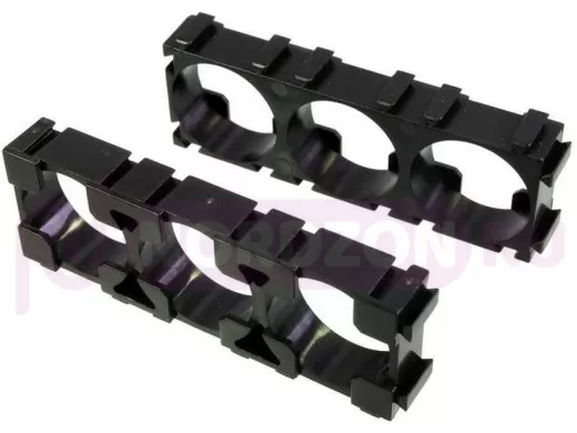 Кронштейн-ячейка 3 местная для батарей из 21700 аккумуляторов