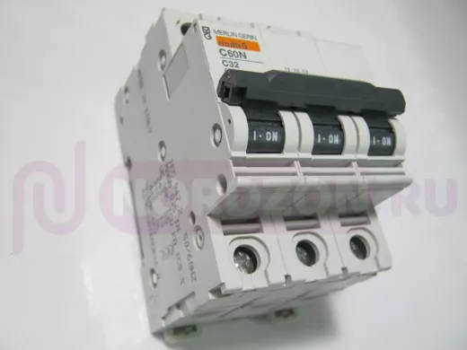 C32 автомат 32А 400В трёхфазный C60N multi9 MERLIN GERIN "Schneider Electric" 24353