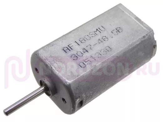 Двигатель  2,4V 0,16A (10000 об/мин)  31х20мм, 32гр AF180SMU