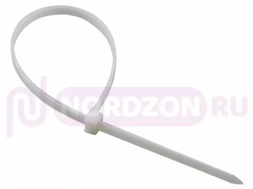 200х3,0мм кабельный хомут (стяжка) белая (100 шт)
