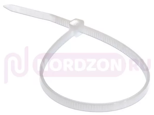 300х4мм кабельный хомут (стяжка нейлонoвая) nylon белая (100 шт) REXANT