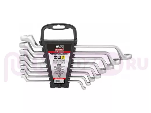 Набор ключей гаечных накидных изогнутых на держателе (6-22 мм) (8 предметов)