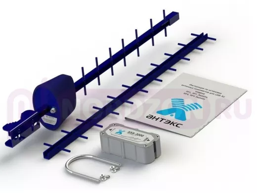 Антенный комплект 3G №4 Эконом (АХ-2017Y, адаптер АХА-3000 F-female 75 Ом)