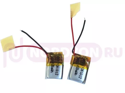 Аккумулятор Li-pol 301012, 3,7 В., 20мАч