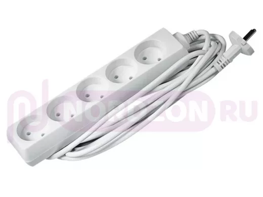 Сетевой удлинитель  JaZZway  E075-05-500 (5 роз.5 м) 7А, Макс.нагрузка 1500Вт