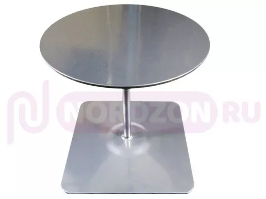 "КЕРАМИКА-1" поворотная подставка под изделия,  диаметр стола 200мм, высота 200мм, серебристая