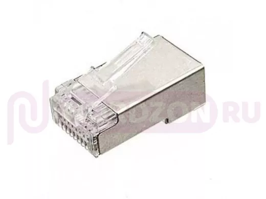 RJ45 (TP-8P8C) STP RJ раъём с экраном на витую пары