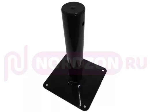 "ОПОРА ДАЧНАЯ- 300-13833" высота 0,3м, черная, садово-парковая для светильников, диаметр трубы 51мм