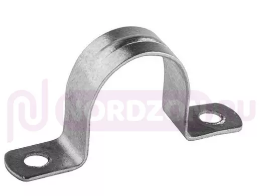 Скоба (клипса) металлическая 2-х лапковая с внутр. d 16-17 мм (100шт) TDM SQ0409-0014