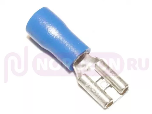 Гнездо изолир 4,8/5,6мм, FDD1,25-187, синее, (d=1,5-2,5 мм2)  104327