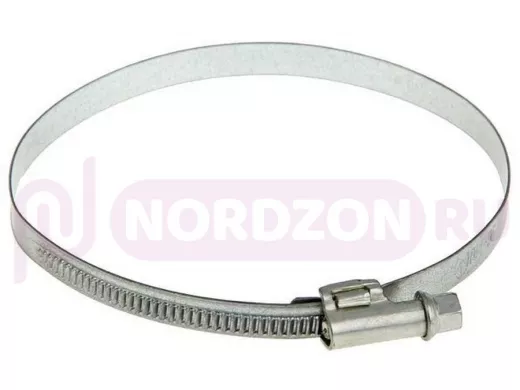 Хомут червячный цинк  90-110 мм "ABI-14104"