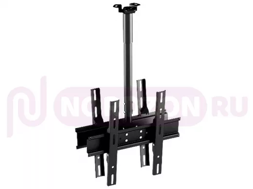 Кронштейн HOLDER PR-102-B, потолочный на 2 ТВ, нагрузка до 45+45 кг