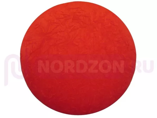 Сиденье для табурета "TABURETTO-14915" диаметр 310мм красный, велюр