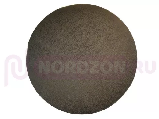 Сиденье для табурета "TABURETTO-14922" диаметр 310мм тёмно0коричневый, микровелюр