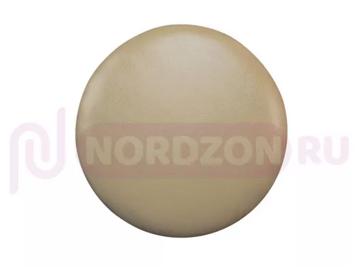 Сиденье для табурета "TABURETTO-14934" диаметр 310мм коричневый, экокожа