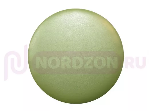 Сиденье для табурета "TABURETTO-14936" диаметр 310мм салатовый, экокожа