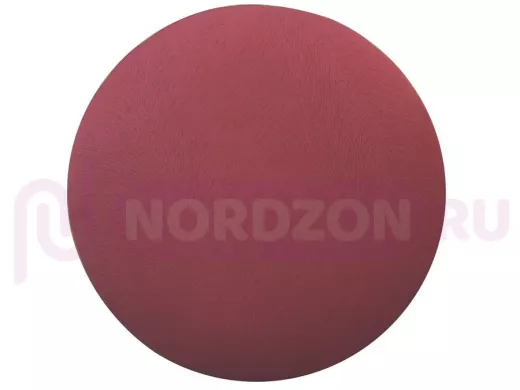 Сиденье для табурета "TABURETTO-14939" диаметр 310мм красный, велюр