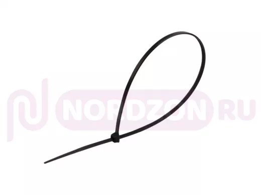 300х5мм кабельный хомут (стяжка нейлонoвая) nylon черная (100 шт) Proconnect