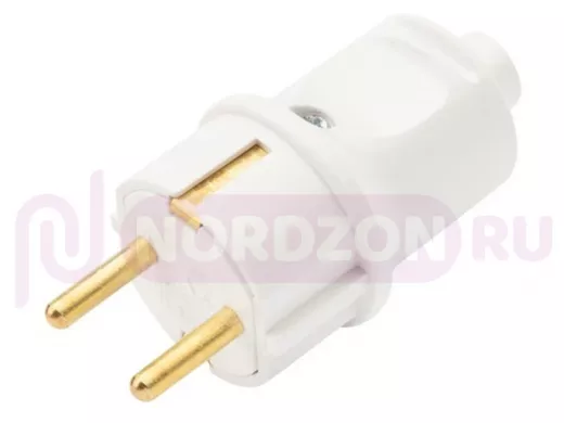 Вилка Евро 16А с з/к PROCONNECT