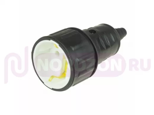 Кабельная розетка с з/к, 16А, IP 20 PROCONNECT