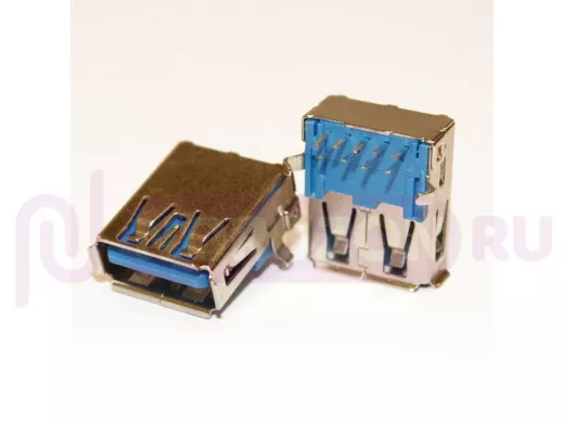 Разъём компьют: гнездо USB-A 9pin 3.0 на плату