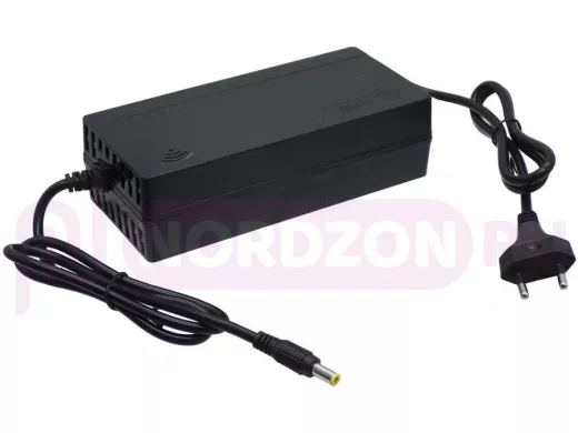 Блок питания 54,6V-2,0A для зарядных устройств Li-Ion аккумуляторов с вентилятором (шт 3-х контакта)