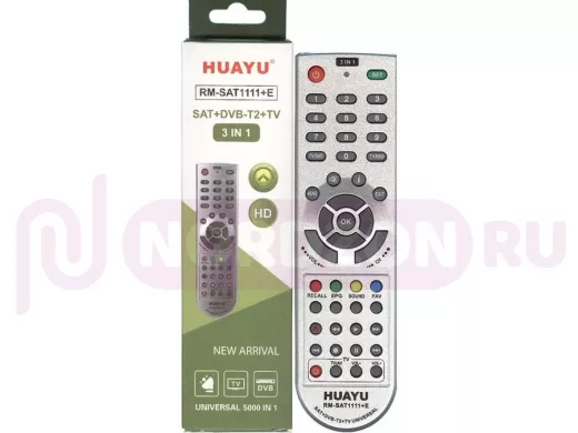 Пульт для спутниковых ресиверов HUAYU  (SAT) RM-SAT1111+D/EF UNIVESRAL