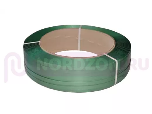 Лента ПЭТ 16x0,8 мм зелёная (цена за рулон 1400м)
