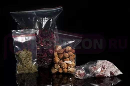 Пакет с защёлкой (замком)   80х180мм 