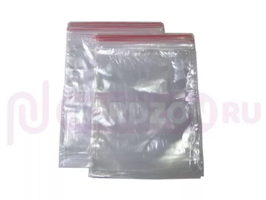 Пакет с защёлкой (замком)  250х350мм, 