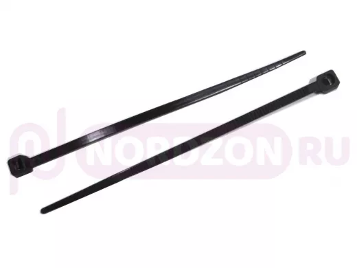 80х2,5мм кабельный хомут (стяжка нейлонoвая) черная (100 шт) нейлон 6,6, OMAX