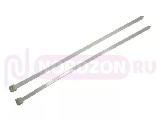 350х8мм кабельный хомут (стяжка нейлонoвая) nylon белая (100 шт) нейлон 6,6, OMAX