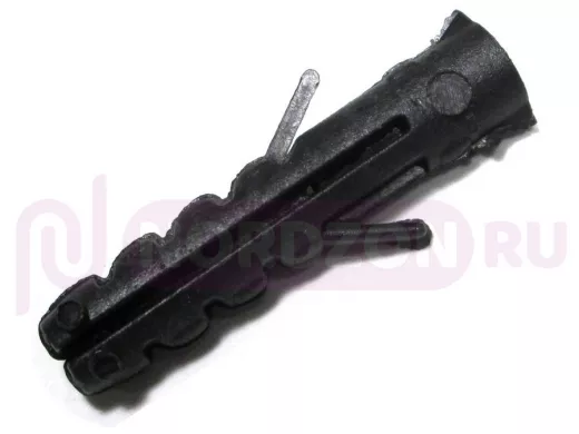 Дюбель  6х30 полипропилен УС, чёрный