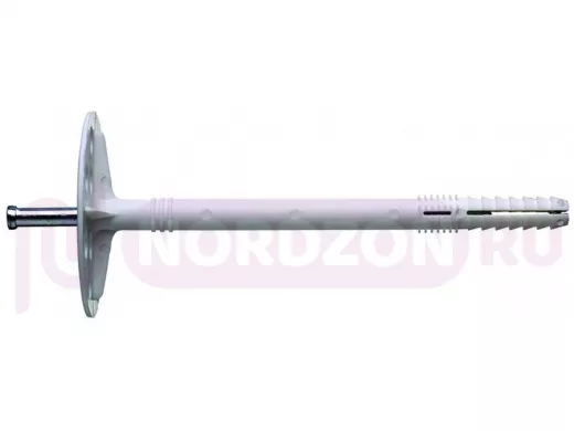 Дюбель для изоляции с металл.гвоздем ПОЛИПРОПИЛЕН 10х200