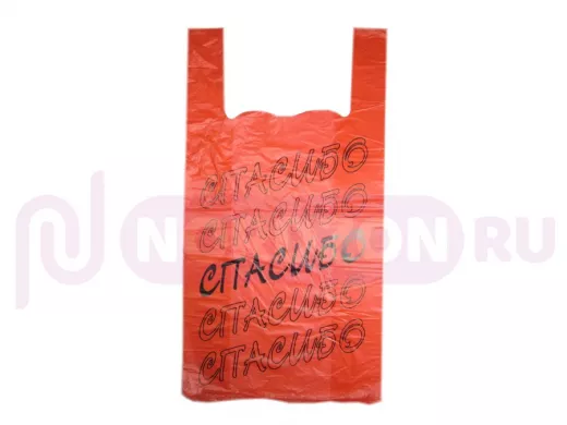 Пакет майка ПНД 30х14х58 17мкм 