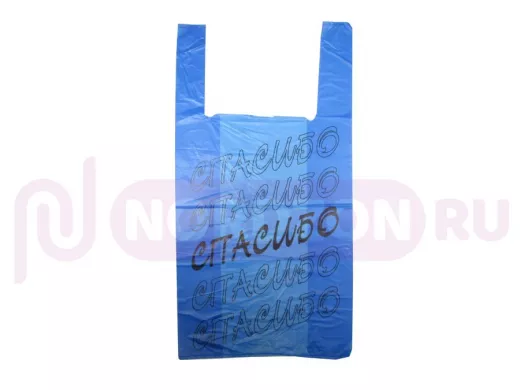 Пакет майка ПНД 30х14х58 17мкм 