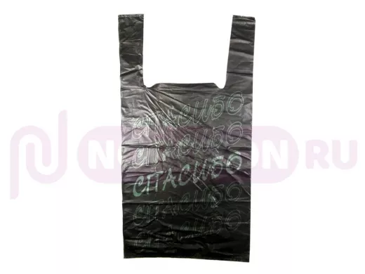Пакет майка ПНД 30х14х58 17мкм 