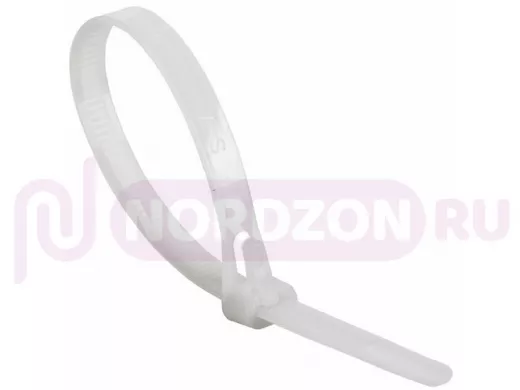 300х8мм хомут (стяжка) многоразовый 100 шт белый СКМ-300 R07-0309