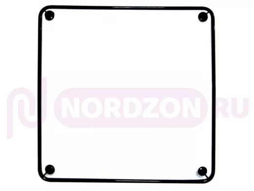 "ARTPANO BLACK 57X57" рамка под шнуровку для картин и фото 57 х 57см, вылет 3см, чёрная, к стене