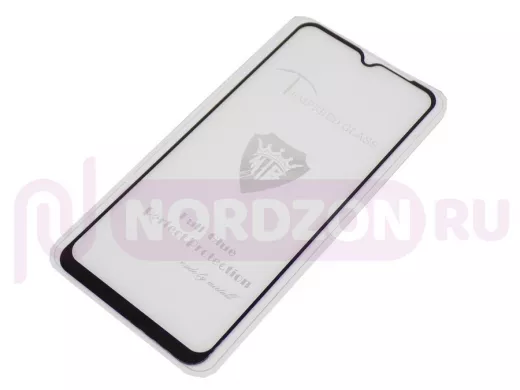 Стекло защитное Xiaomi Redmi 9A/9C/Poco M3/Poco M2, чёрное, Mtb Full GC, тех.пак.