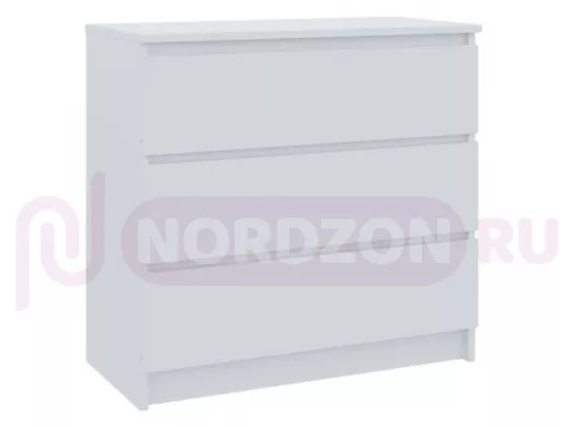 Комод МК 800.1 804*770*404 МС Мори ЛДСП Корпус/фасад белый